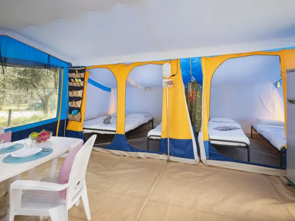 Tente bungalow toilé (Go4Camp) 4
