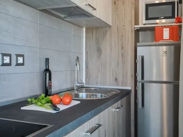 La cuisine de la Roan Premium Zone.