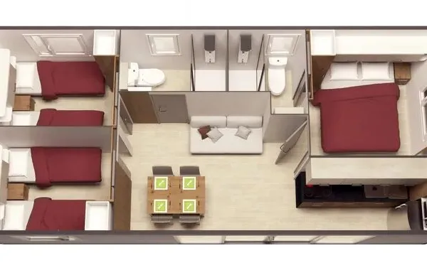 Photo d'ensemble de la Roan Premium Zone.