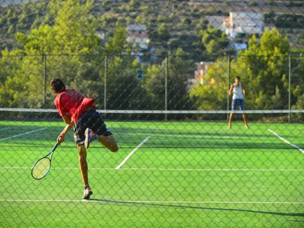 Tennis au camping Roan Amadria Park Trogir.