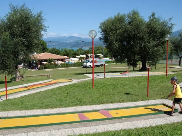 Golf miniature au camping Roan Delle Rose.