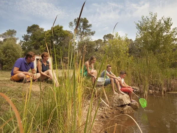 Pêche au camping Roan Domaine de la Noguière.