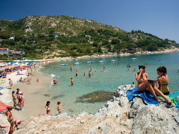 Plage à proximité du camping Roan hu Park Albatros village.