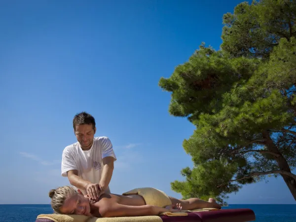 Massage au camping Roan Cikat.