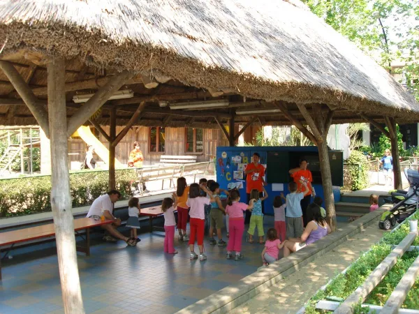 Animations pour enfants au Roan camping Tahiti.