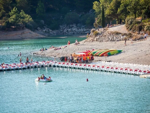 Activités nautiques à proximité du Roan camping Du Verdon.