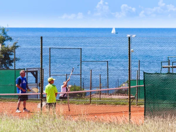 Tennis au Roan camping Park Umag.