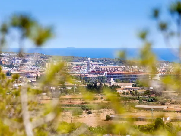 La ville de Barcelone près du camping Roan Vilanova Park.