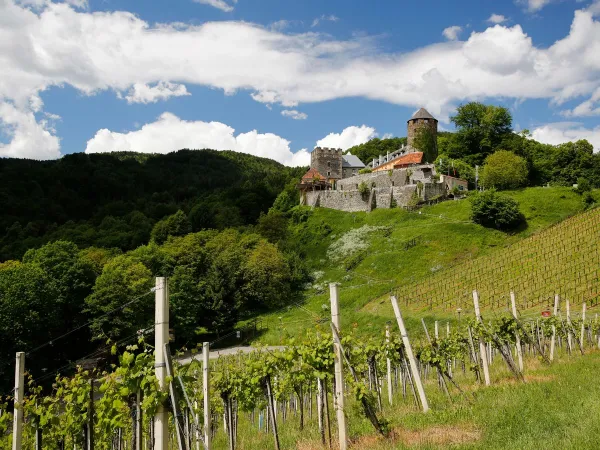 Un château près du camping de Roan Bella en Autriche.