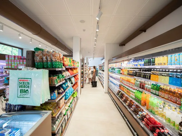 Le supermarché du camping Roan Marina Di Venetia.