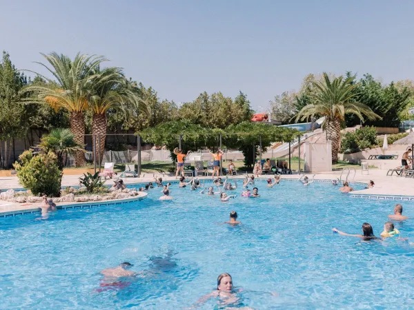 La piscine du camping Roan Tucan.