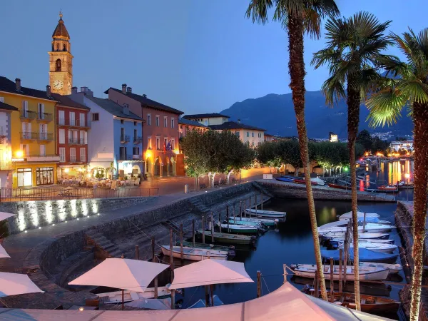 Village d'Ascona à proximité du camping Roan Lido Verbano.