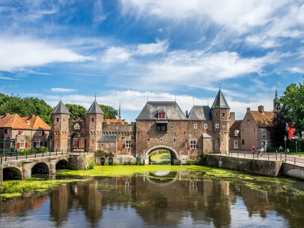 Le château d'Amersfoort, près du camping Roan Ackersate.