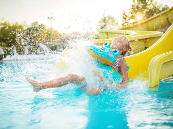 Plaisirs de la piscine.