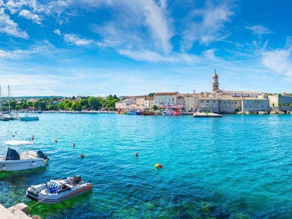 Île de Krk au Roan camping Krk Camping Resort.