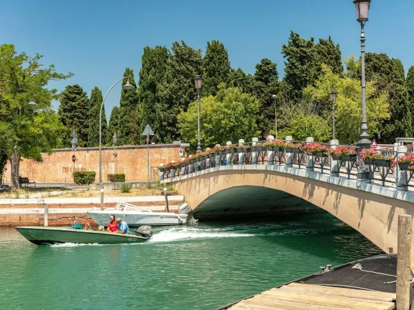 Atmosphère de Venise près du camping Roan Ca'Savio.