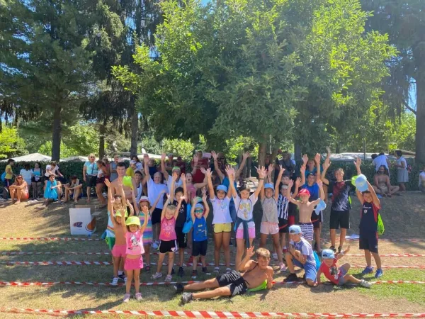 Animations pour enfants au camping Roan Lido Verbano.