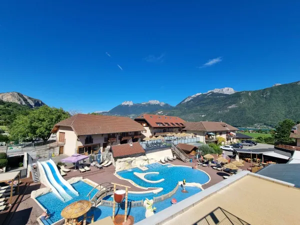 Piscine pour enfants au camping Roan L'Ideal.