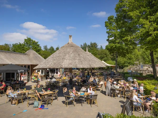 Terrasse animée au Marvilla Parks Kaatsheuvel.