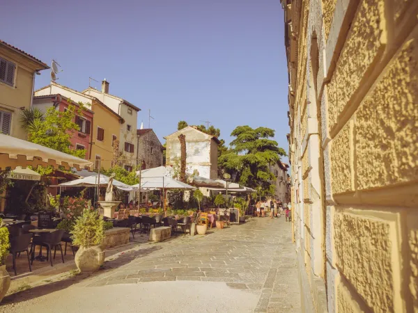 Ville de Porec, Croatie.