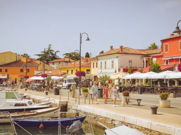 Ville de Novigrad, Croatie.