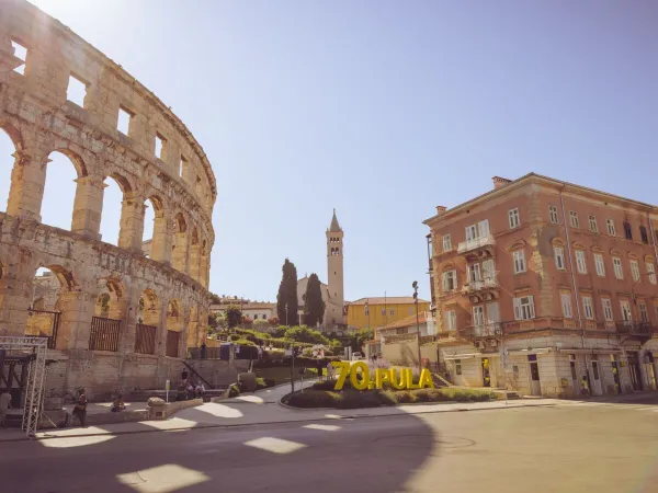 Image atmosphérique de Pula.