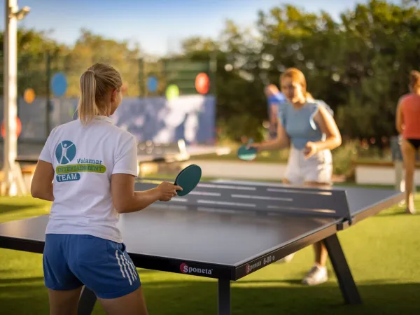 Tennis de table au camping Roan Camping Krk Camping Resort.