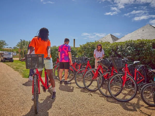 Location de vélos au Roan camping Chardons Bleus.