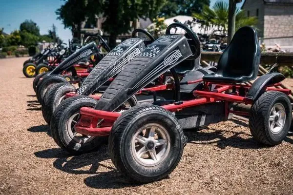 location de karts au camping Roan Domaine de La Brèche.