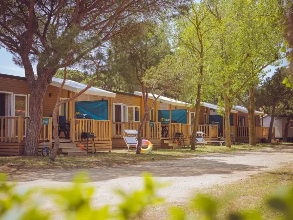 Logement confortable dans la rue au camping Roan de Playa Brava.