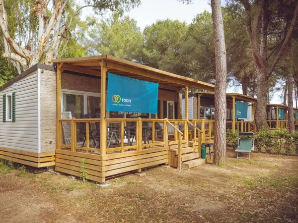 Mobil-homes Premium Lounge au camping Roan Le Capanne.