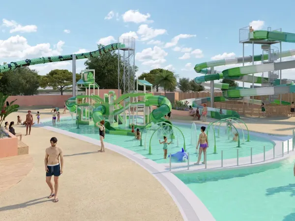 Une piscine entièrement rénovée ouvrira en 2025 au camping Roan Le Domaine du Clarys.