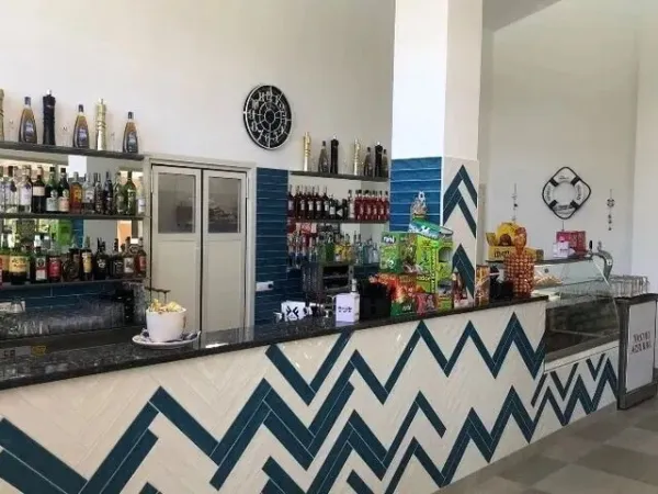 Le bar du camping Roan Del Forte.
