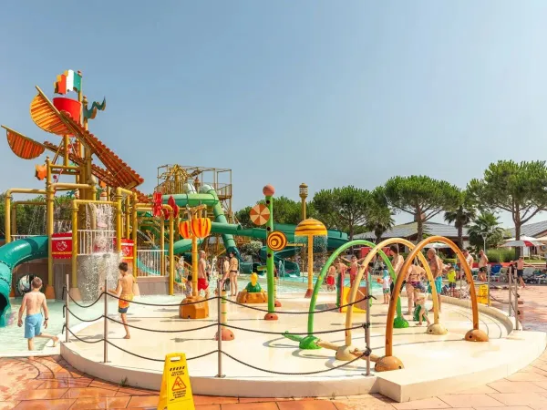 Spraypark au camping Roan Spiaggia e Mare.