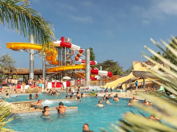 La piscine du camping Roan Les Dunes.