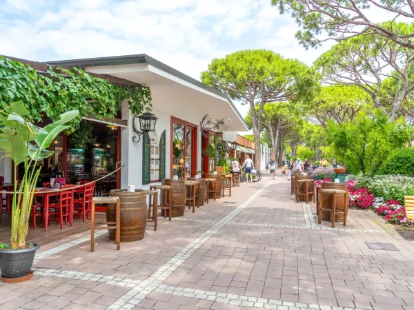 L'un des restaurants du camping Roan Union Lido Mare.