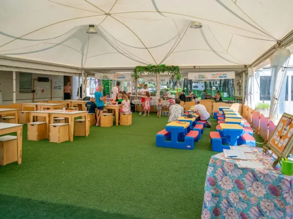 Animations pour enfants au camping Roan Ca'Savio.