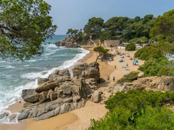 La plage du camping Roan Internacional de Calogne.
