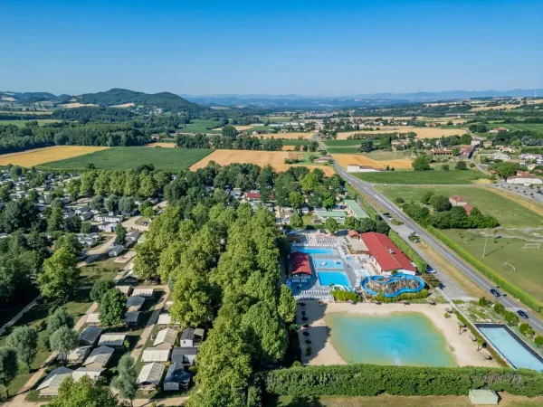 Aperçu du camping Roan Chateau de Galaure.
