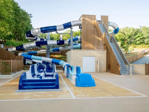 Nouveau en 2025 : toboggan rapide et piste de course au camping Roan Saint Avit Loisirs.