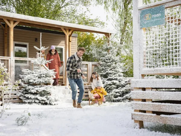 Journées d'hiver atmosphériques au camping Roan Marvilla Parks Kaatsheuvel.