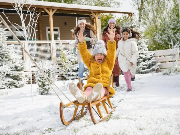 Plaisirs d'hiver au camping Roan Marvilla Parks Kaatsheuvel.