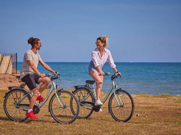 Cyclisme autour du camping Roan Le Petit Mousse.