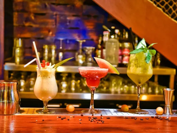 Cocktails savoureux au camping Roan Les Sables d'Or.