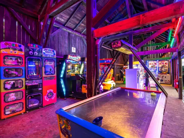 au camping du Domaine des Bans.