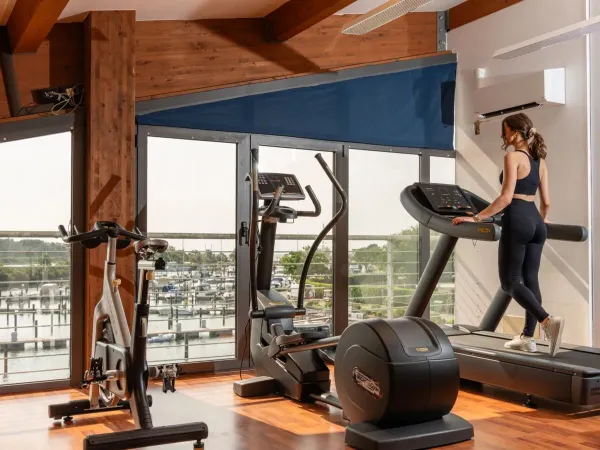 Entraînement au camping de Roan Tenuta Primero.