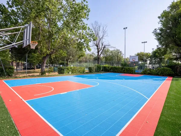 Terrain de sport polyvalent au camping de Roan Tanuta Primero.