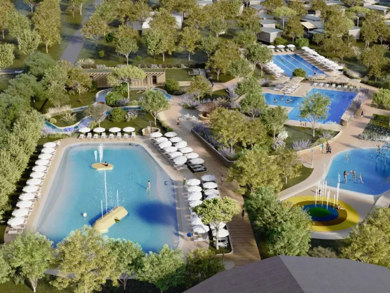 Image d'impression du nouveau parc aquatique en 2026 au camping Tenuta Primero