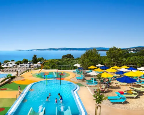 Piscines pour enfants au Roan camping Krk Camping Resort.