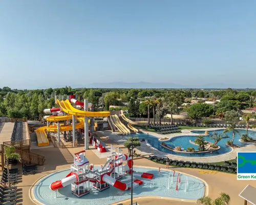 Aperçu du parc aquatique Roan camping Les Dunes